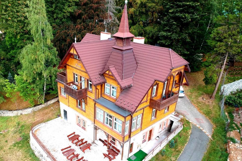 Willa Nimfa Apartamenty W Centrum Шклярска-Поремба Экстерьер фото